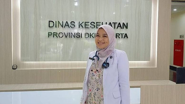 Kepala Seksi Surveillance, Epidemologi dan Imunisasi Dinkes DKI Jakarta dr Ngabila Salama, MKM. Foto: Instagram/@ngabilasalama