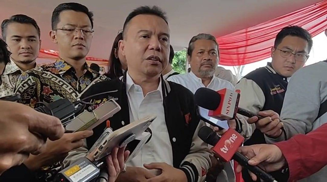 Wakil Ketua DPR RI Dasco di Kompleks Parlemen, Jakarta, Rabu (8/2/2023). Foto: Zamachsyari/kumparan