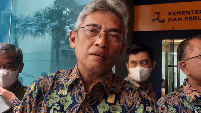 Dirjen Bina Marga Hedy Rahadian di Kementerian PUPR, Rabu (8/2/2023). Foto: Ave Airiza Gunanto/kumparan