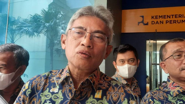 Dirjen Bina Marga Hedy Rahadian di Kementerian PUPR, Rabu (8/2/2023). Foto: Ave Airiza Gunanto/kumparan