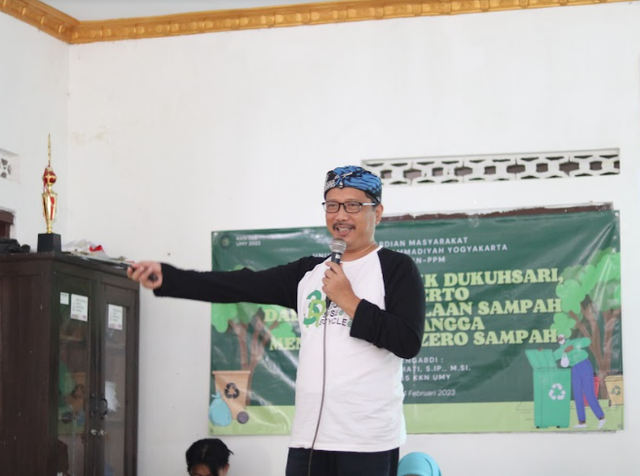 Proses penyampaian materi
