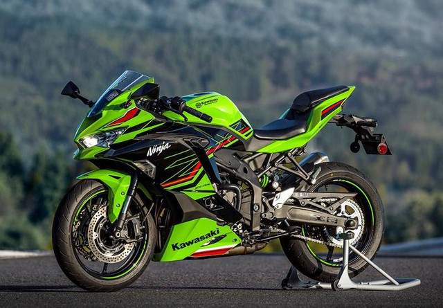 Wujud motor sport baru Kawasaki ZX-4R yang baru meluncur. Foto: dok. Kawasaki