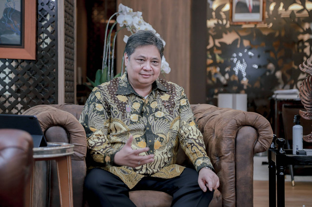 Menko Perekonomian Airlangga Hartanto. Foto: Jamal Ramadhan/kumparan