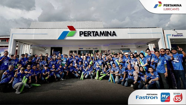 Jakarta Pertamina Fastron dan Jakarta Pertamina Pertamax berlaga di Proliga 2023. Foto: Dok. Pertamina