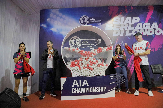 Pembukaan AIA Championship 2023 di Gelora Bung Karno, Senayan, Jakarta, Sabtu (11/2/2023). Foto: Jamal Ramadhan/kumparan