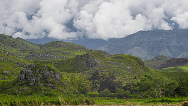 Suasana di pegunungan Jayawijaya, Papua. Foto: Bortolomeus Abdi W/Shutterstock