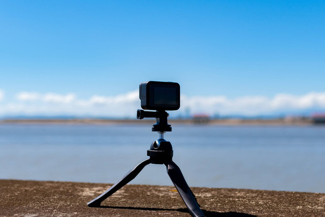 Tripod untuk Action Camera. Foto: Shutterstock