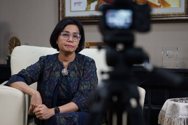 Menkeu Sri Mulyani untuk Game Changer kumparan. Foto: Iqbal Firdaus/kumparan