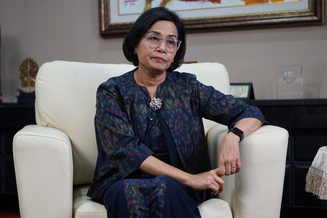 Menkeu Sri Mulyani untuk Game Changer kumparan. Foto: Iqbal Firdaus/kumparan
