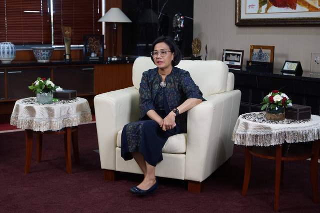 Menkeu Sri Mulyani untuk Game Changer kumparan. Foto: Iqbal Firdaus/kumparan