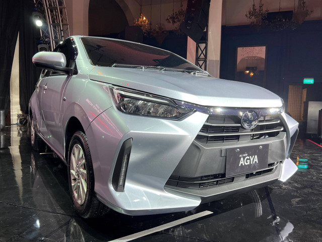 PT Toyota-Astra Motor (TAM) memperkenalkan Toyota Agya generasi terbaru yang debut secara global di Jakarta (13/2/2023). Foto: Sena Pratama/kumparan