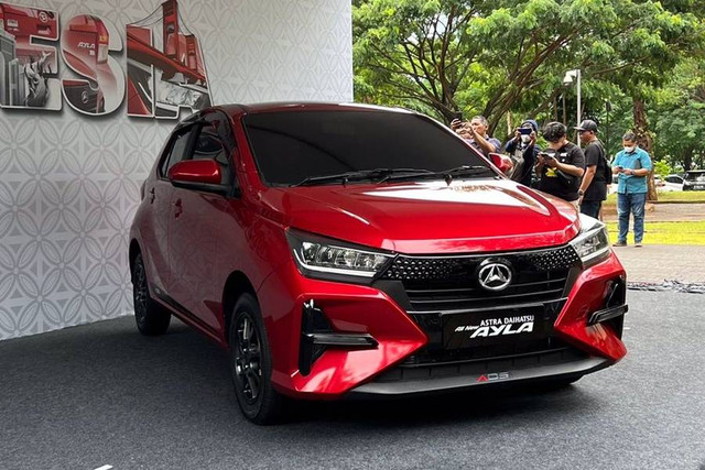 Peluncuran all new Daihatsu Ayla di Jakarta, Rabu (15/2/2023). Foto: Sena Pratama/kumparan