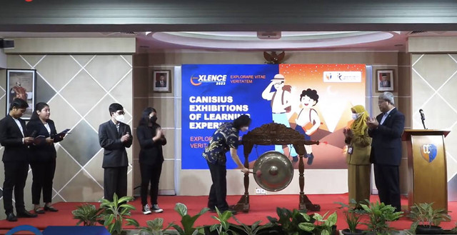 Pembukaan Canisius Exhibition of Learning Experience (C-XLENCE) Kolese Kanisius