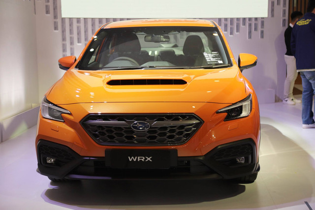Peluncuran The All-new Subaru WRX dalam Indonesia International Motor Show 2023, di Ji-Expo Kemayoran, Jakarta, Kamis (16/2/2023).
 Foto: Jamal Ramadhan/kumparan