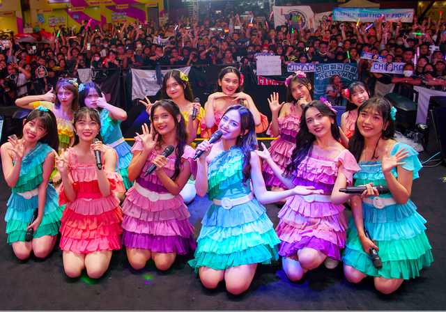 JKT48 di Creator's Playdate. Foto: Istimewa
