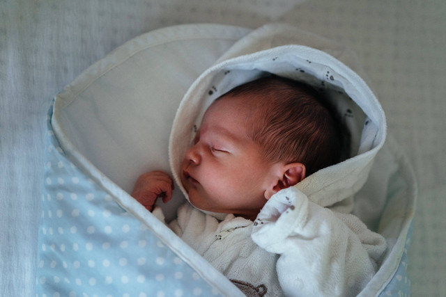 Ilustrasi bayi yang mengalami sakit pilek. Foto: Pexels.com
