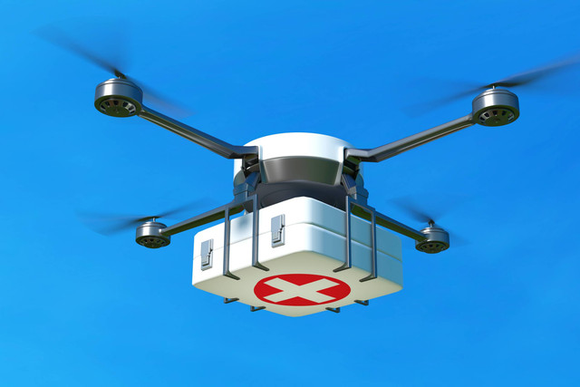Ilustrasi Drone Rescue. Foto: Es sarawuth/Shutterstock