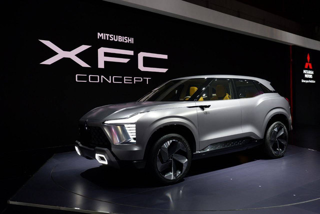 Mitsubishi XFC Concept di IIMS 2023. Foto: Aditya Pratama Niagara/kumparan