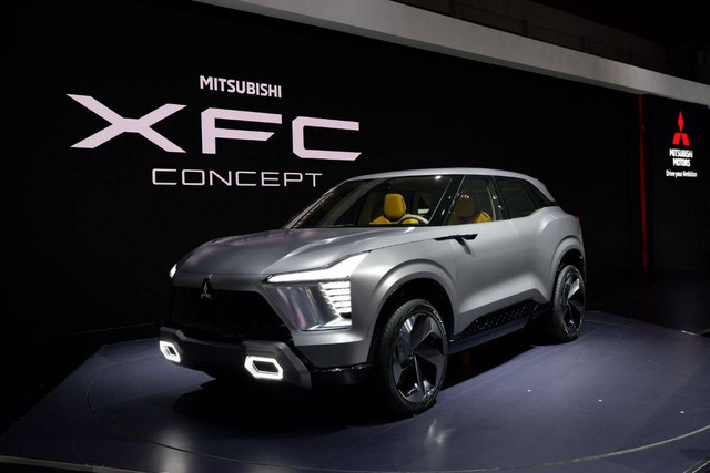 Mitsubishi XFC Concept di IIMS 2023. Foto: Aditya Pratama Niagara/kumparan