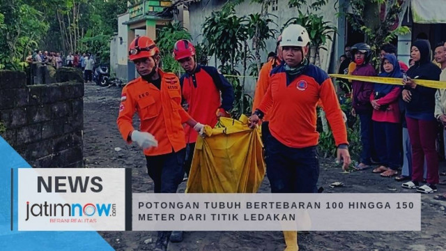 Potongan Tubuh Bertebaran hingga 150 Meter dari Titik Ledakan Petasan di Blitar