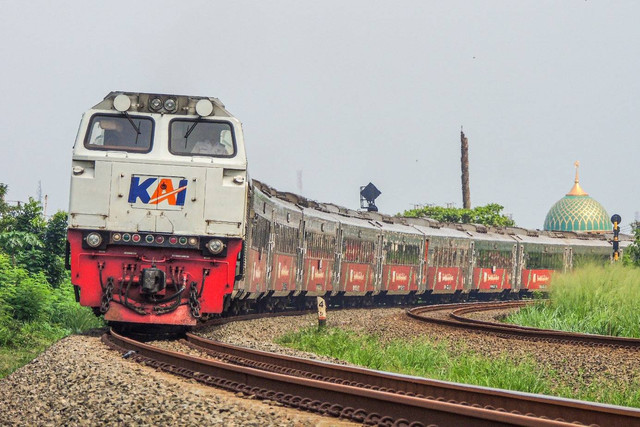 Ilustrasi kereta api. Foto: KAI