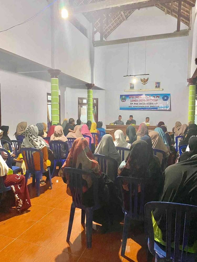 sosialisasi HKG bersama masyarakat desa ngentep