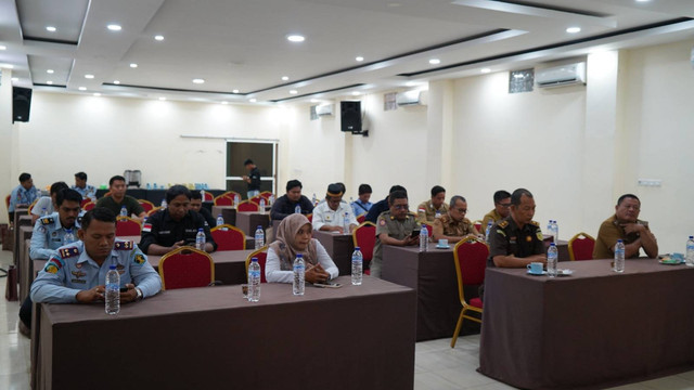 Giat Rapat Koordinasi TIMPORA Kota Palopo (dok.HumasKAPOLO)