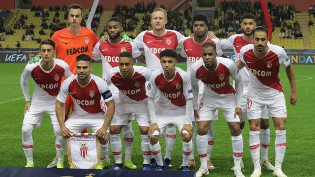 Foto skuat AS Monaco jelang pertandingan menghadapi Club Brugge. Foto: Reuters/Eric Gaillard