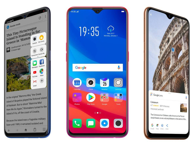  Spek Oppo F9. Foto: Dokumentasi oppo. 