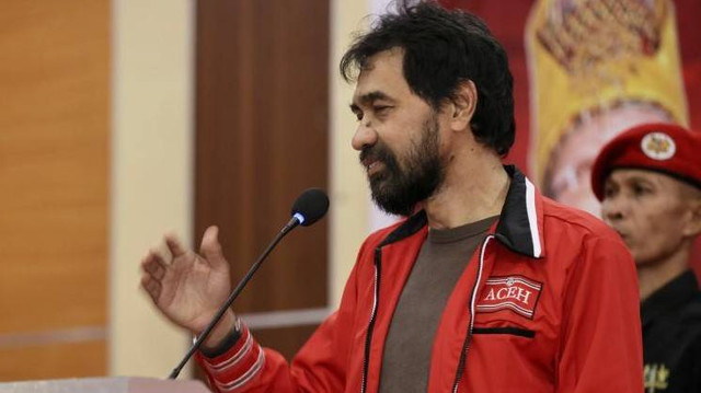 Ketua Umum Partai Aceh, Muzakir Manaf. Foto: Abdul Hadi/acehkini