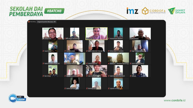 Training yang dilakukan dari tanggal 2 Februari hingga 16 Februari 2023 melalui aplikasi zoom ini disuguhkan dengan berbagai task devopment yang menguatkan pengetahuan dan keterampilan peserta dalam dunia pemberdayaan.