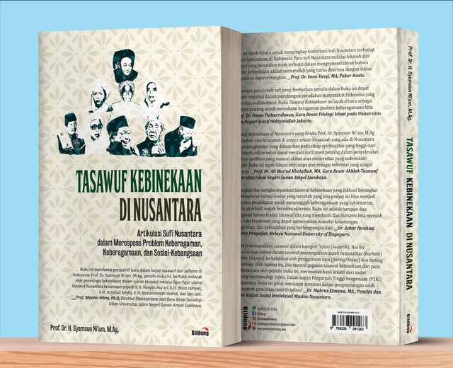 Cover buku "Tasawuf Kebinekaan Di Nusantara"