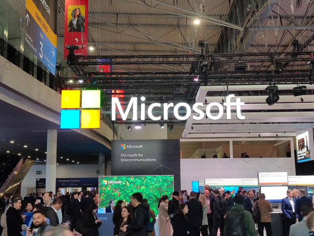 Ilustrasi Microsoft di MWC 2023 Barcelona Foto: Aditya Panji/kumparan
