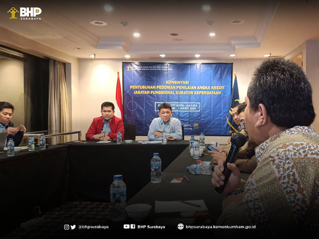dok. Humas BHP Surabaya/Kepala BHP Surabaya - Sekretariat Ditjen AHU
