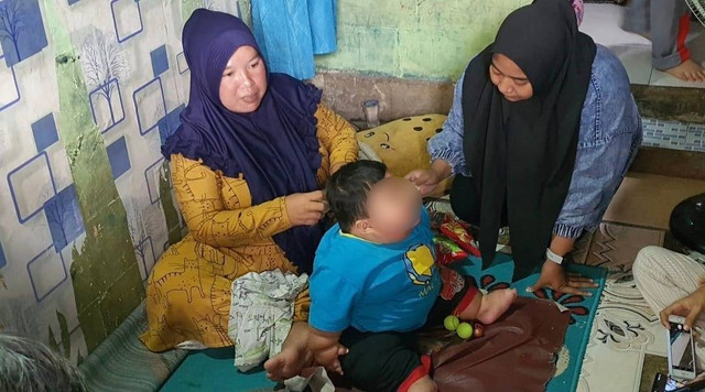 Kenzie, balita obesitas. Foto: kumparan