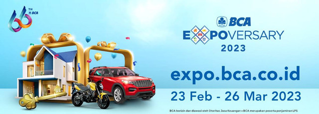 BCA Expoversary 2023 digelar secara online hingga 26 Maret. Foto: dok. BCA