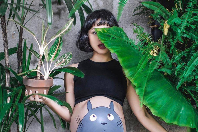 Potret maternity Andien Aisyah. Foto: Instagram/@andienaisyah