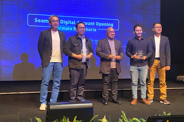 Direktur Unit Usaha Syariah Herwin Bustaman, dalam acara penandatangan kerja sama di Plaza Senayan, Kamis (2/3).  Foto: Alfadillah/kumparan
