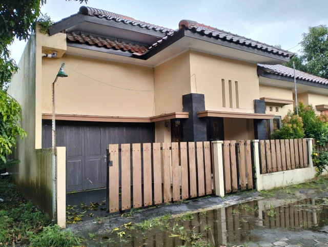 Suasana rumah dinas untuk Eko Darmanto yang tak pernah ditinggali.