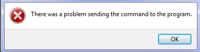 Cara Mengatasi There Was a Problem Sending The Command To The Program. Foto: Windows Report.