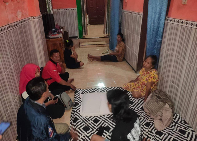 Rumah miliki tekong yang menjadi tempat penampungan calon TKI ilegal. Foto: Dok. Istimewa