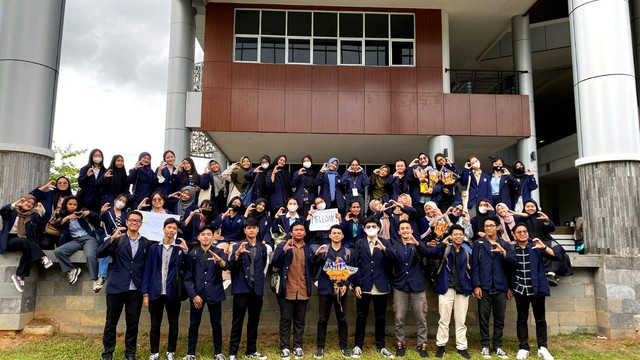 Mahasiswa Ilmu Komunikasi FISIP Untan gelar Kuliah Bareng Praktisi. Foto: Dok. Istimewa