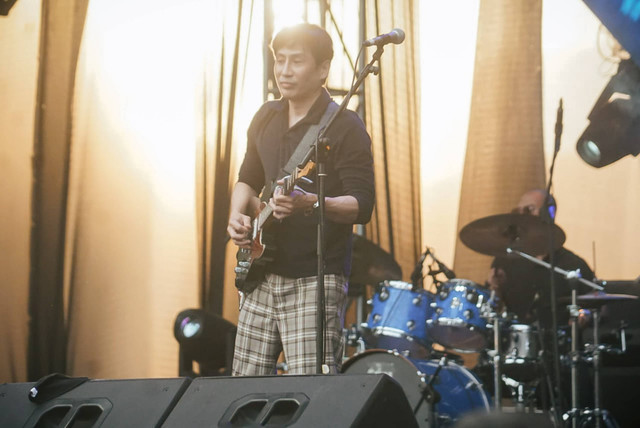 Penampilan MYMP di Everblast Festival 2023, Kemayoran, Sabtu (4/3/2023). Foto: Iqbal Firdaus/kumparan