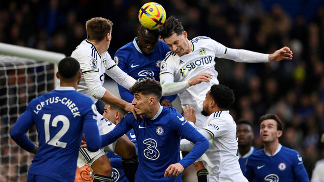 Chelsea melawan Leeds United dalam pertandingan pekan lanjutan Liga Inggris 2022/23 di Stadion Stamford Bridge, London, pada 4 Maret 2023. Foto: REUTERS/Tony Obrien