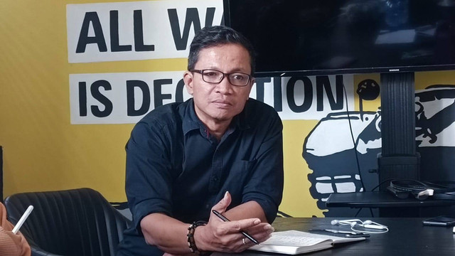 Direktur Eksekutif Amnesti Internasional di Indonesia, Usman Hamid. Foto: Thomas Bosco/kumparan