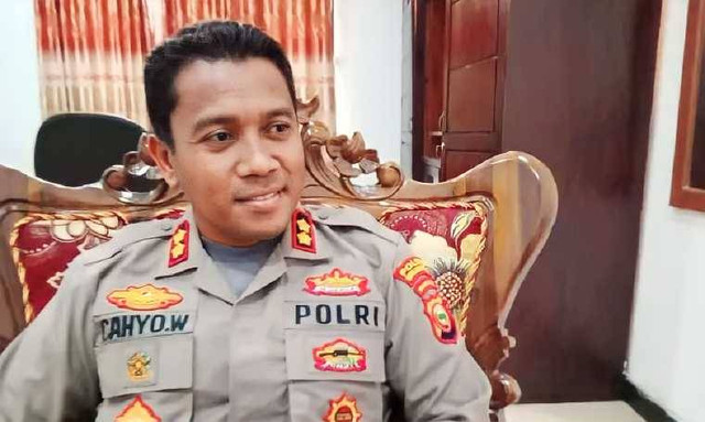 Kapolres Kepulauan Sula, AKBP Cahyo Widyatmoko. Foto: Riski Sarmin/TS/cermat