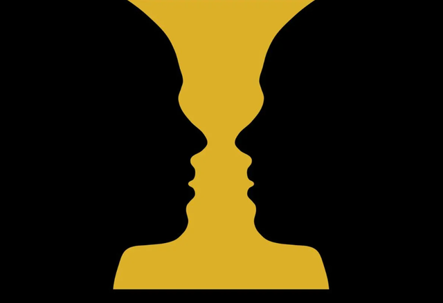 Apa yang kamu lihat? Wajah atau vas?  Foto: Martin Janecek/Shutterstock