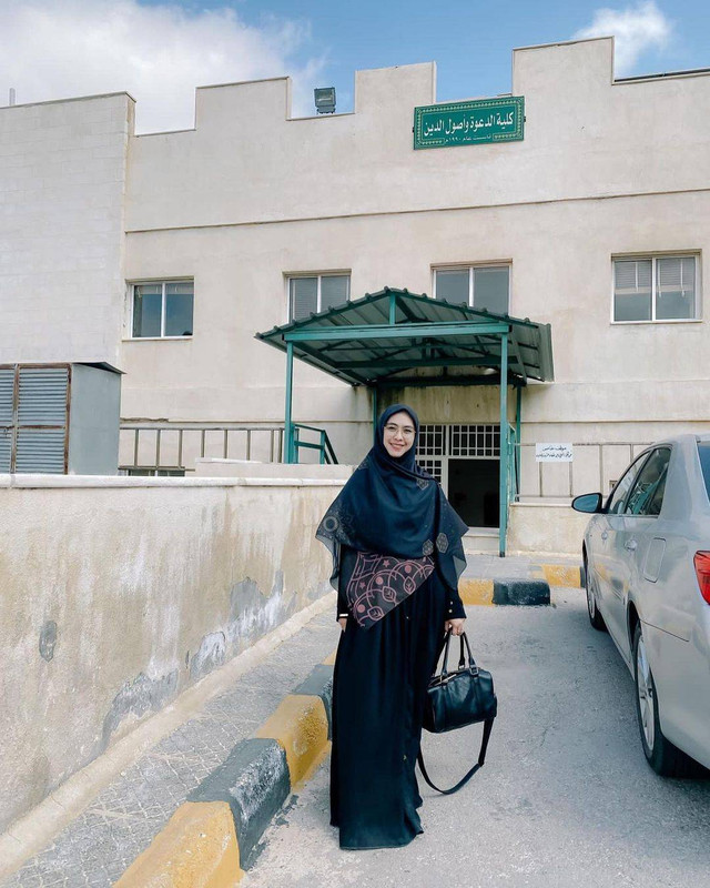 Oki Setiana Dewi sambangi Yordania.
 Foto: Instagram/@okisetianadewi