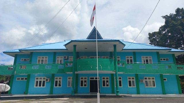 Kantor Perwakilan Kementerian Agama Kabupaten Kepulauan Sula Maluku Utara. Foto: La Ode Hizrat Kasim/cermat