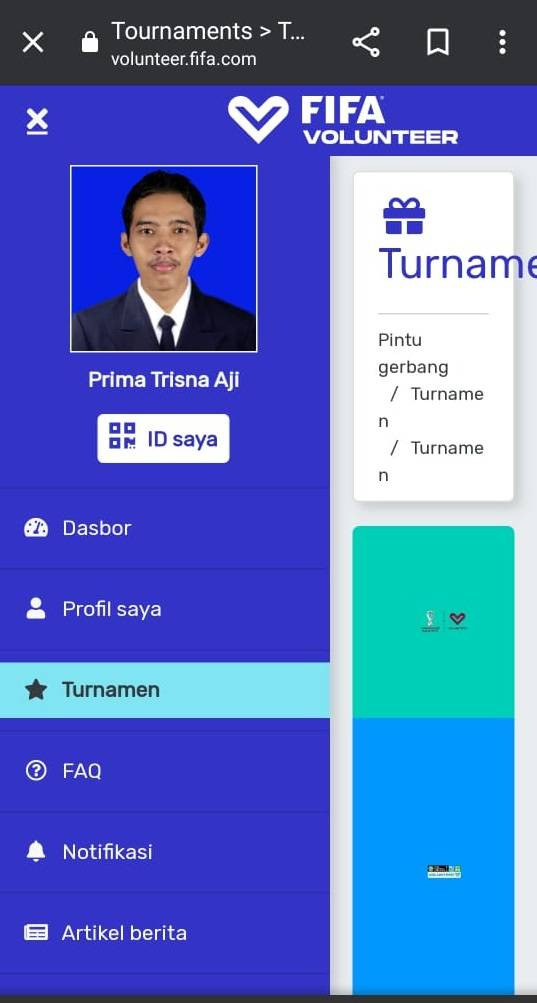 Volounter Piala Dunia U-20 adalah salah satu aspek penunjang berjalannya Piala Dunia U-20 yang akan diselenggarakan di Indonesia pada tahun 2023/Foto : Dokpri